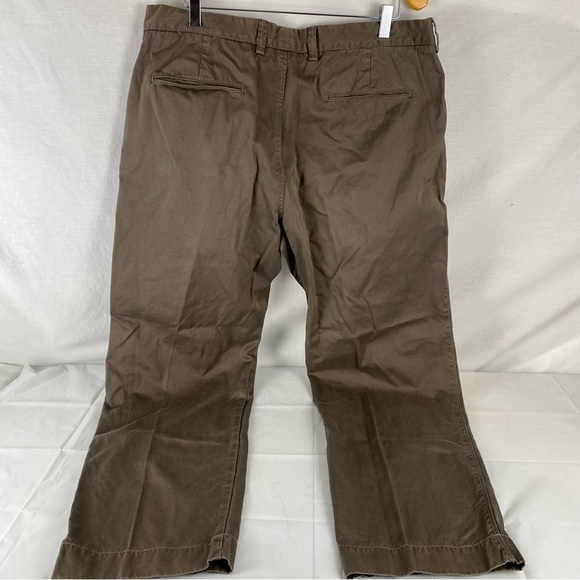 Tommy Bahama Tan/brown/green Cotton Blend Straight Leg Pants size 40” 32” leg - Picture 4 of 8